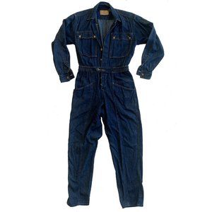 Vintage Liz Claiborne Denim Jumpsuit Sz 4